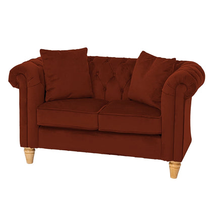 Willowbrook Windsor Chesterfield Sofa for Children Maroon DFEU166 Sofa Seating