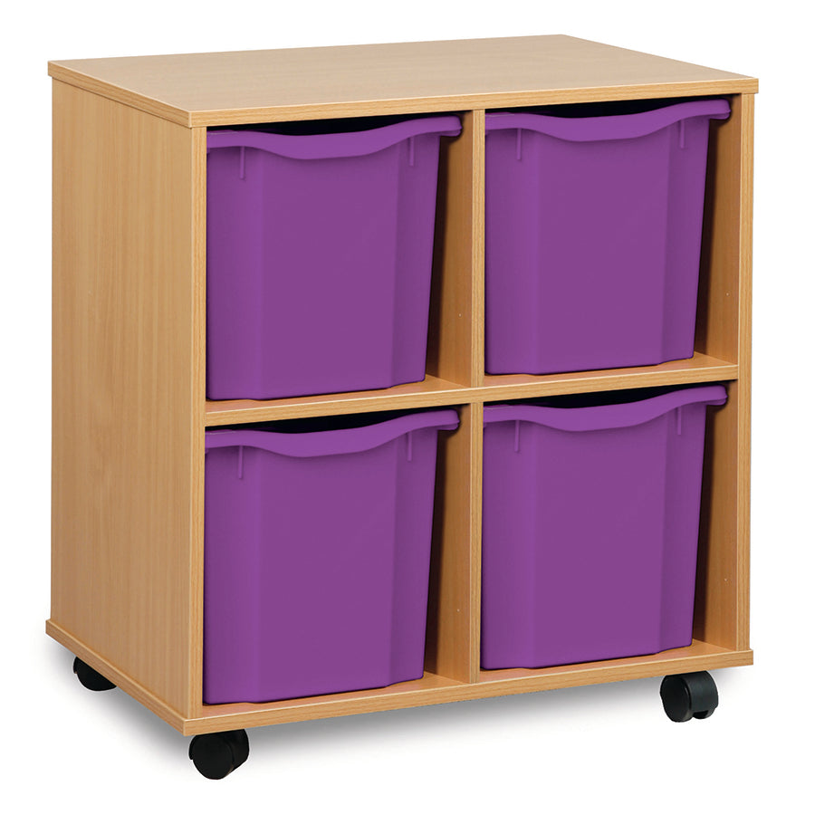 4 Quad Tray Unit