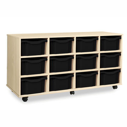 12 Double Tray Unit - Horizontal