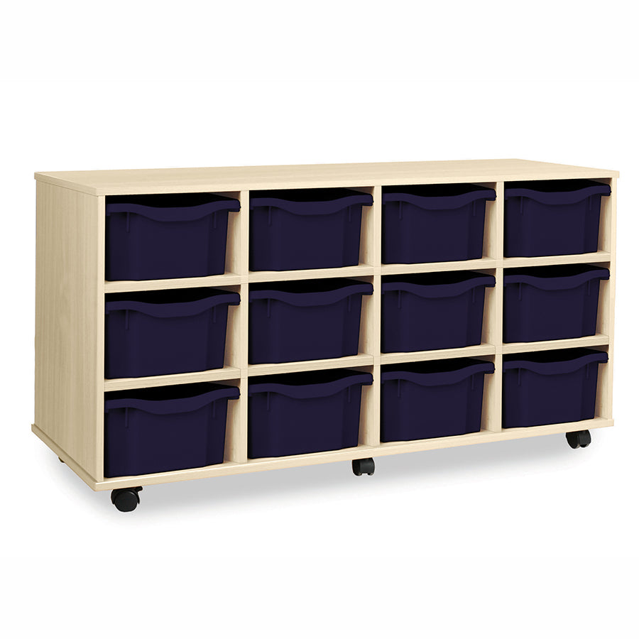 12 Double Tray Unit - Horizontal