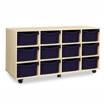 12 Double Tray Unit - Horizontal