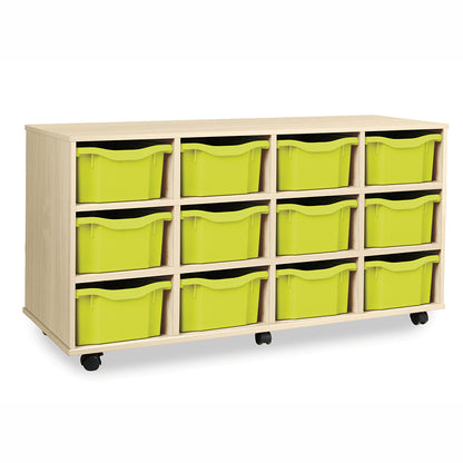 12 Double Tray Unit - Horizontal