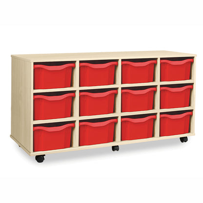 12 Double Tray Unit - Horizontal