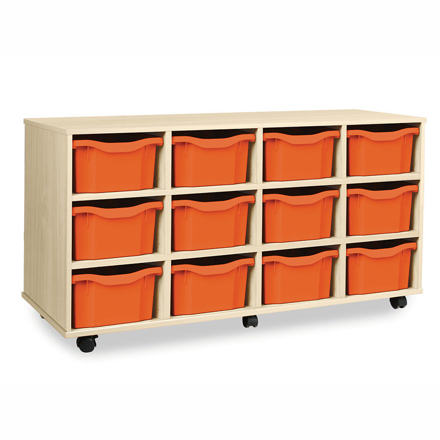 12 Double Tray Unit - Horizontal