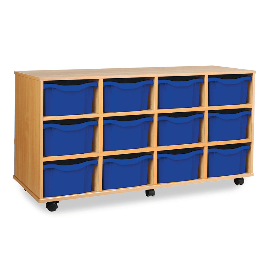 12 Double Tray Unit - Horizontal