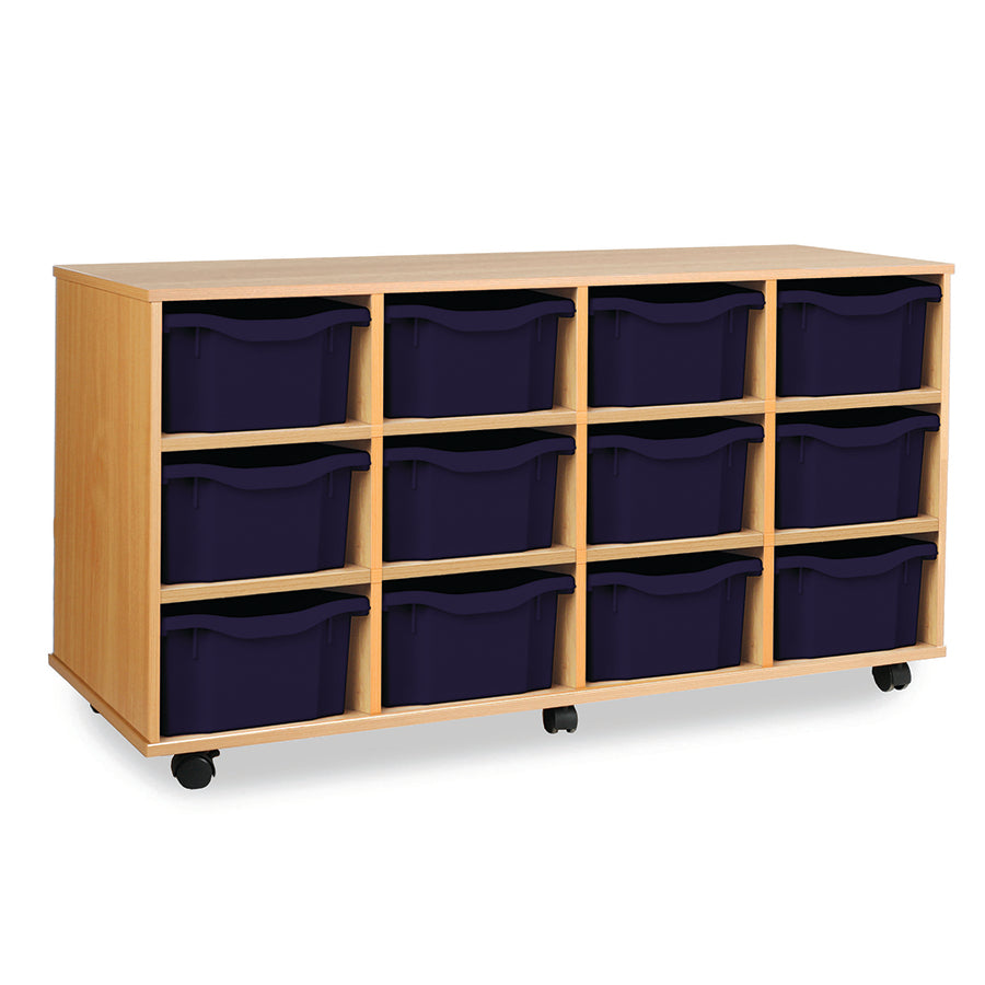 12 Double Tray Unit - Horizontal