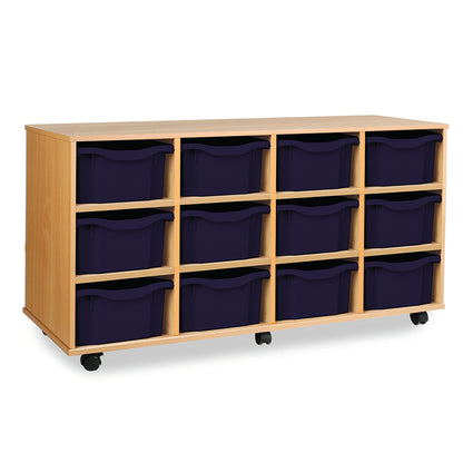 12 Double Tray Unit - Horizontal