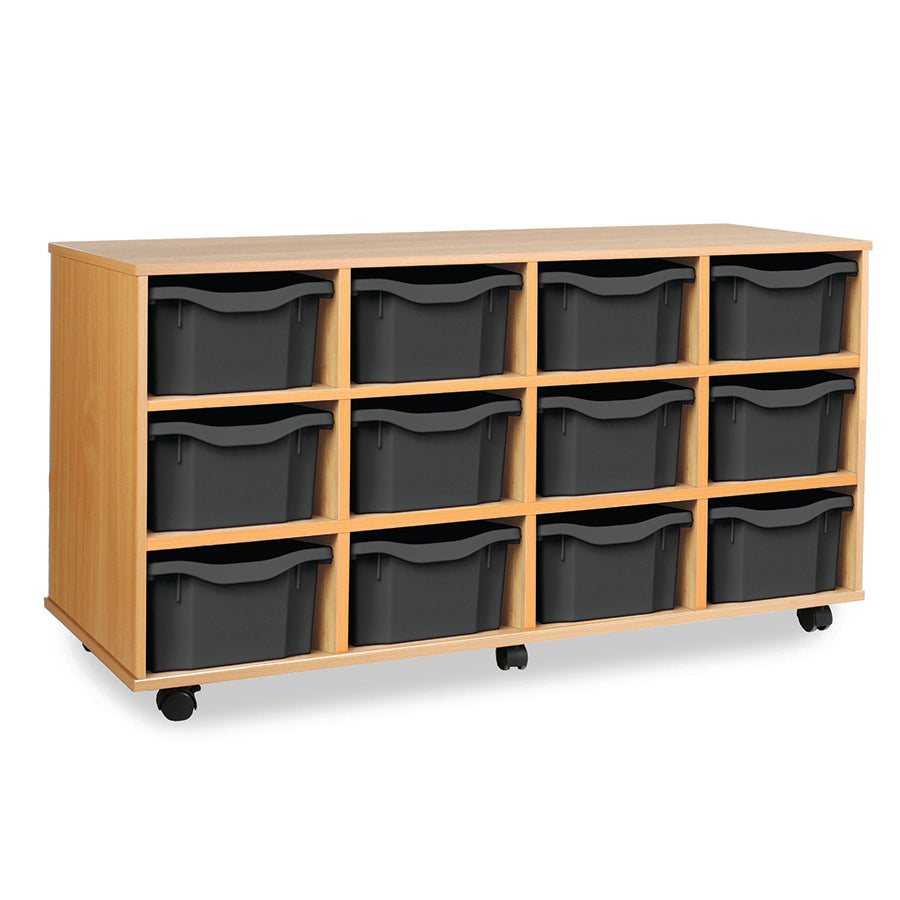 12 Double Tray Unit - Horizontal