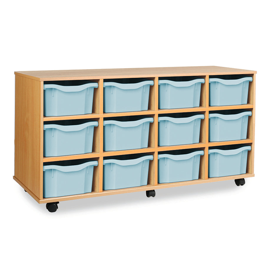 12 Double Tray Unit - Horizontal