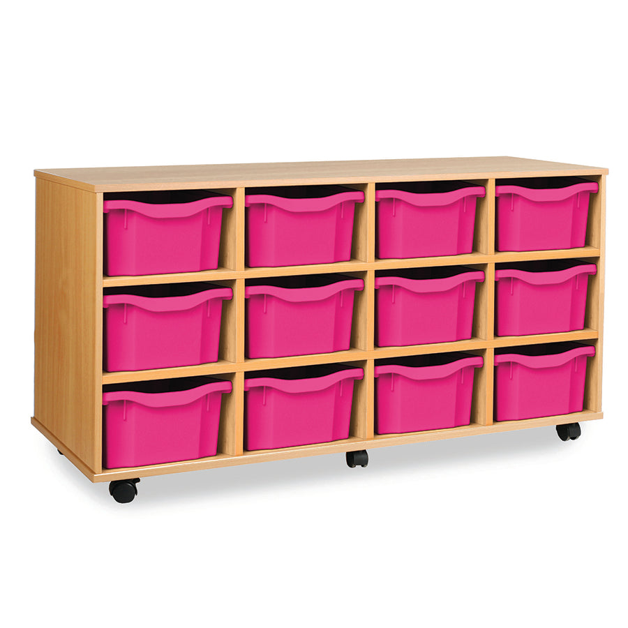 12 Double Tray Unit - Horizontal