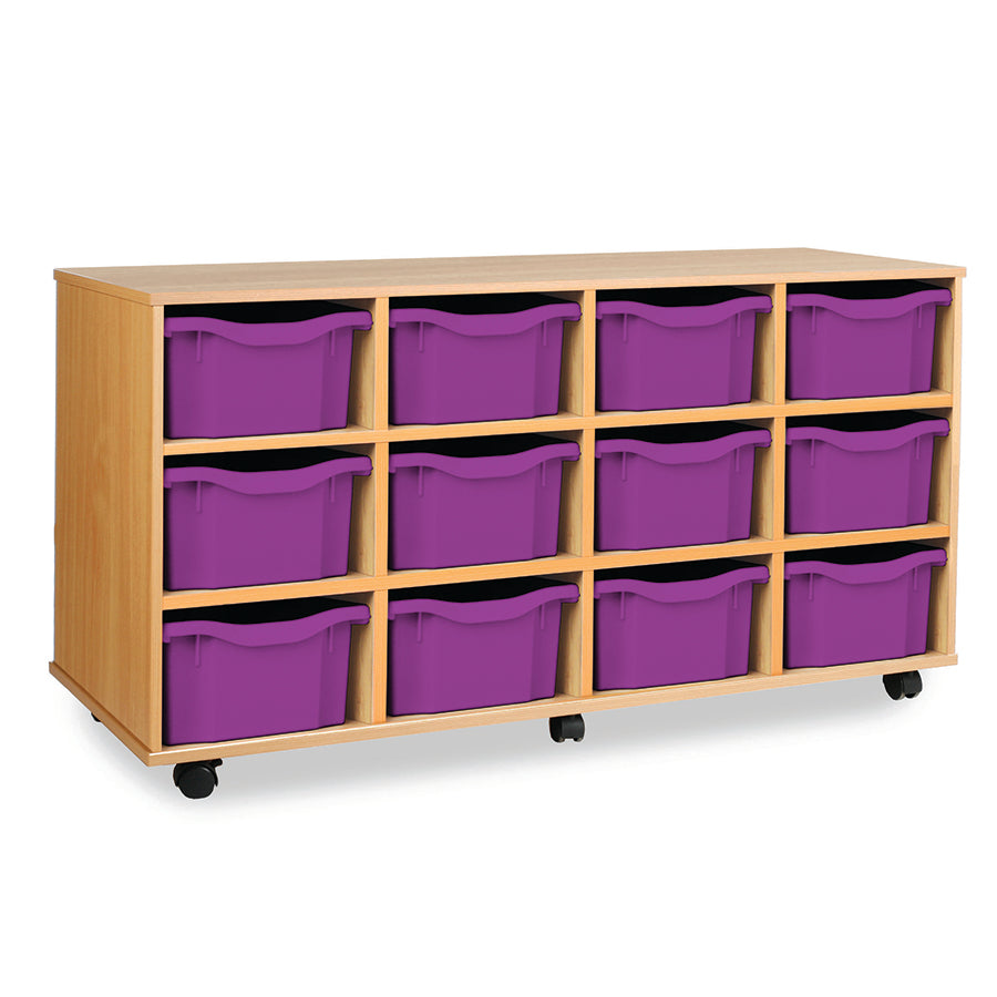 12 Double Tray Unit - Horizontal