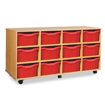 12 Double Tray Unit - Horizontal