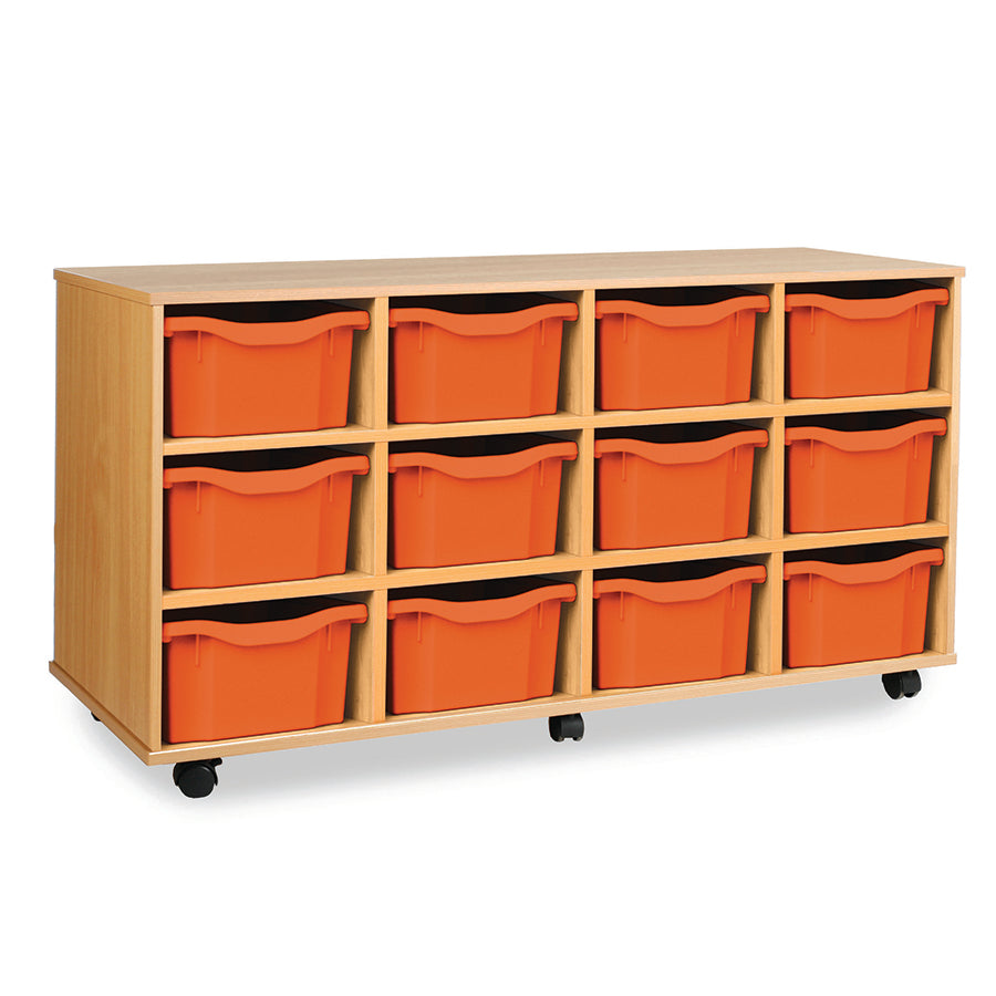 12 Double Tray Unit - Horizontal