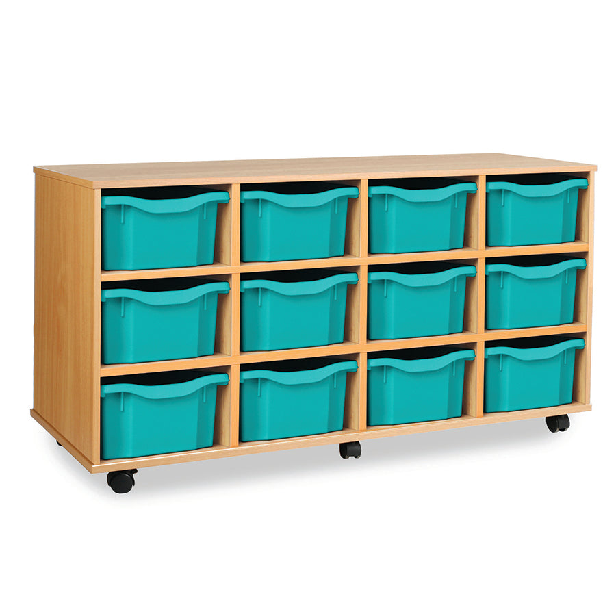 12 Double Tray Unit - Horizontal