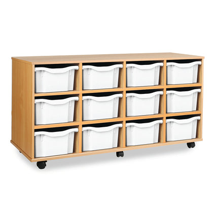 12 Double Tray Unit - Horizontal