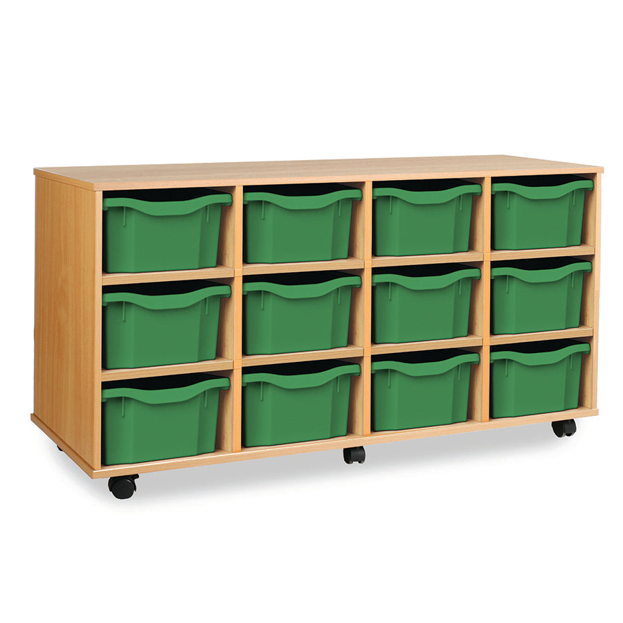 12 Double Tray Unit - Horizontal