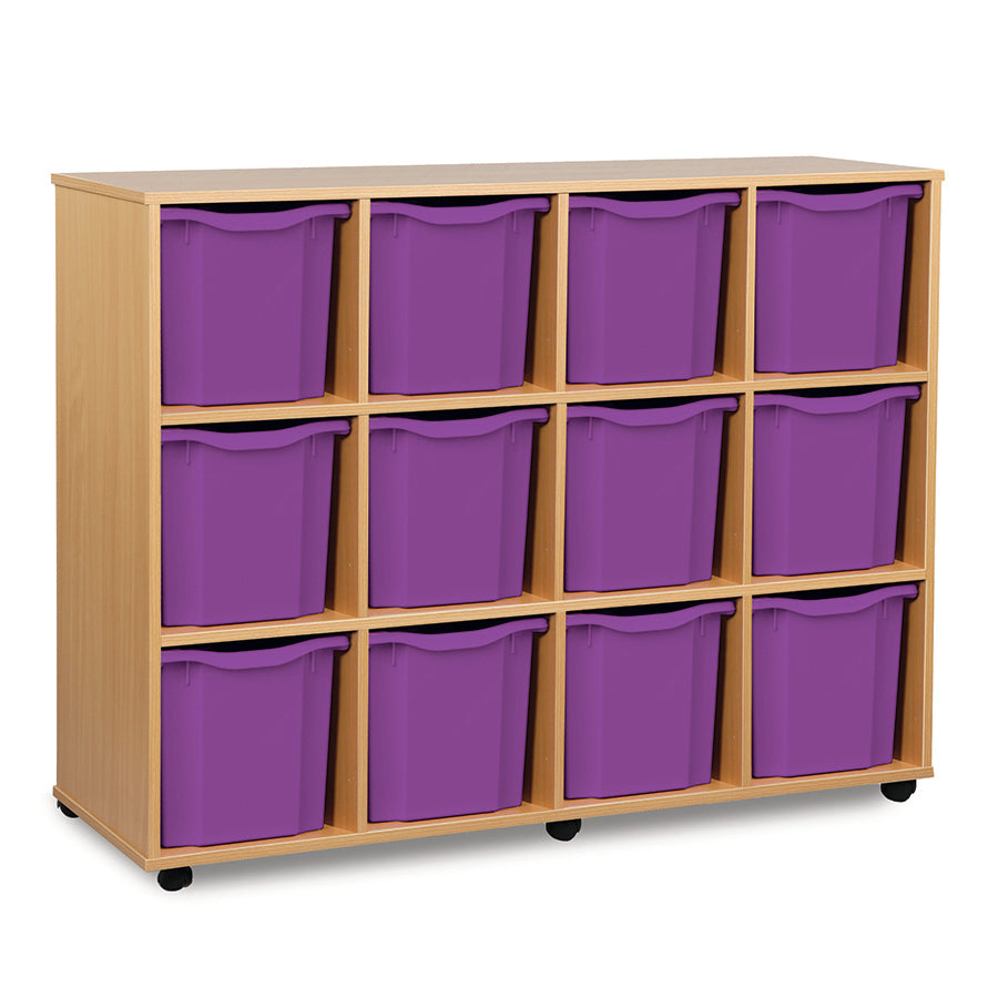 12 Quad Tray Unit