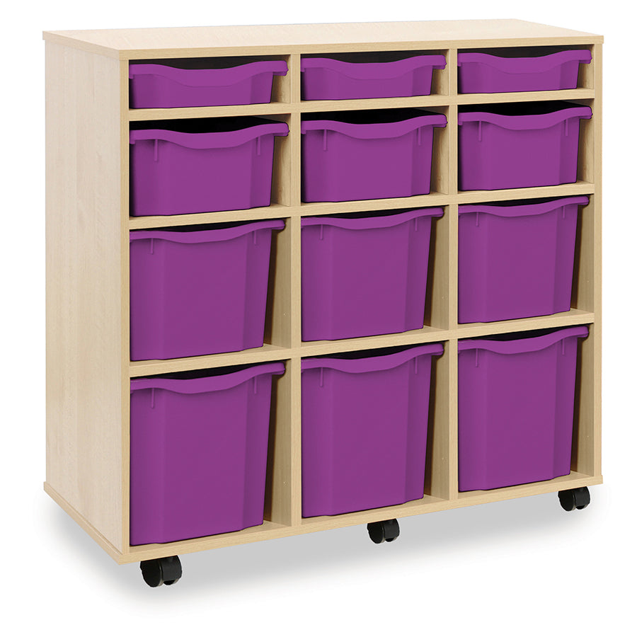 12 Variety Tray Unit - Vertical