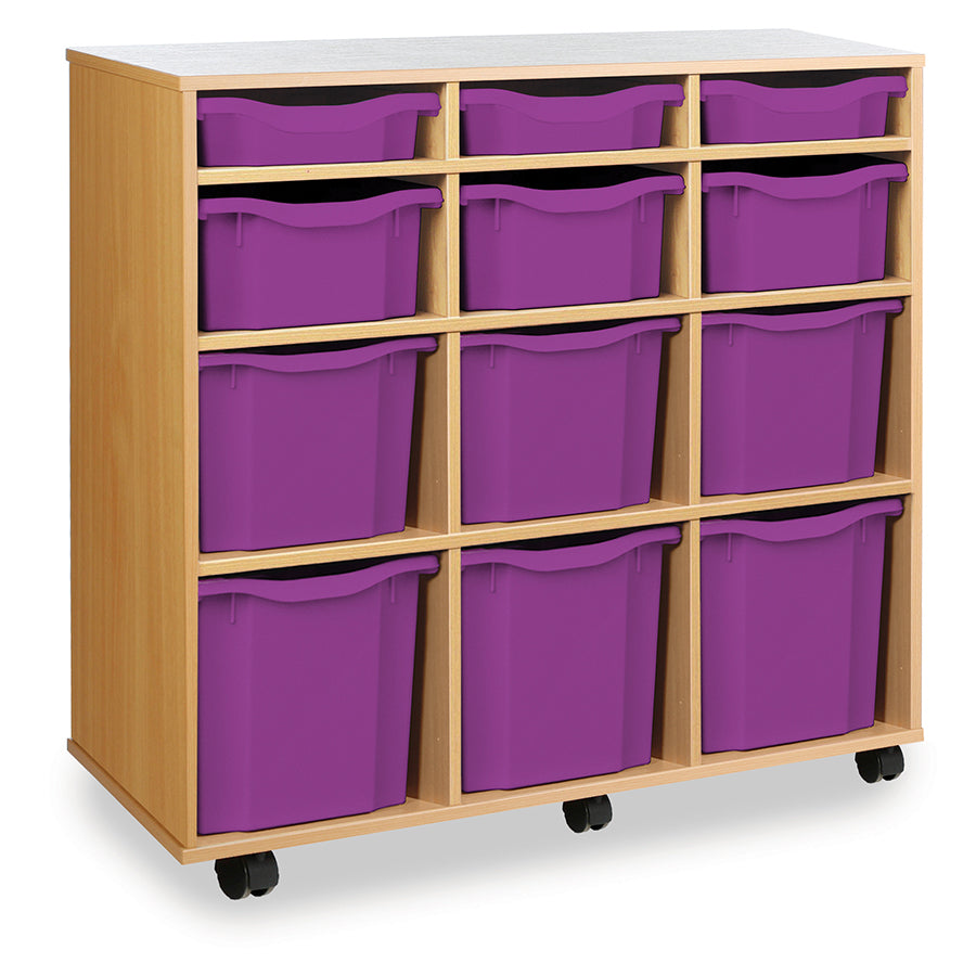 12 Variety Tray Unit - Vertical