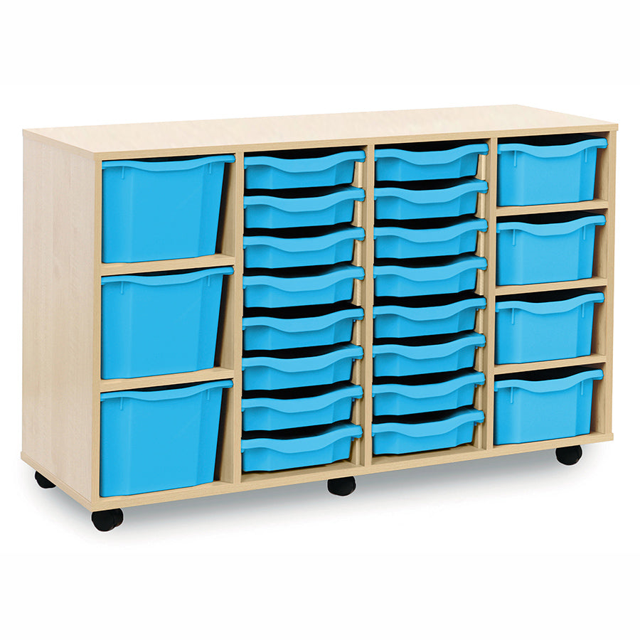 16 Single, 4 Double & 3 Triple Tray Unit