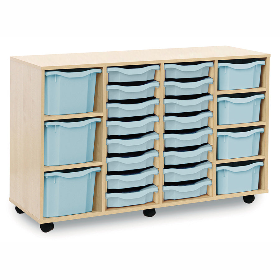 16 Single, 4 Double & 3 Triple Tray Unit