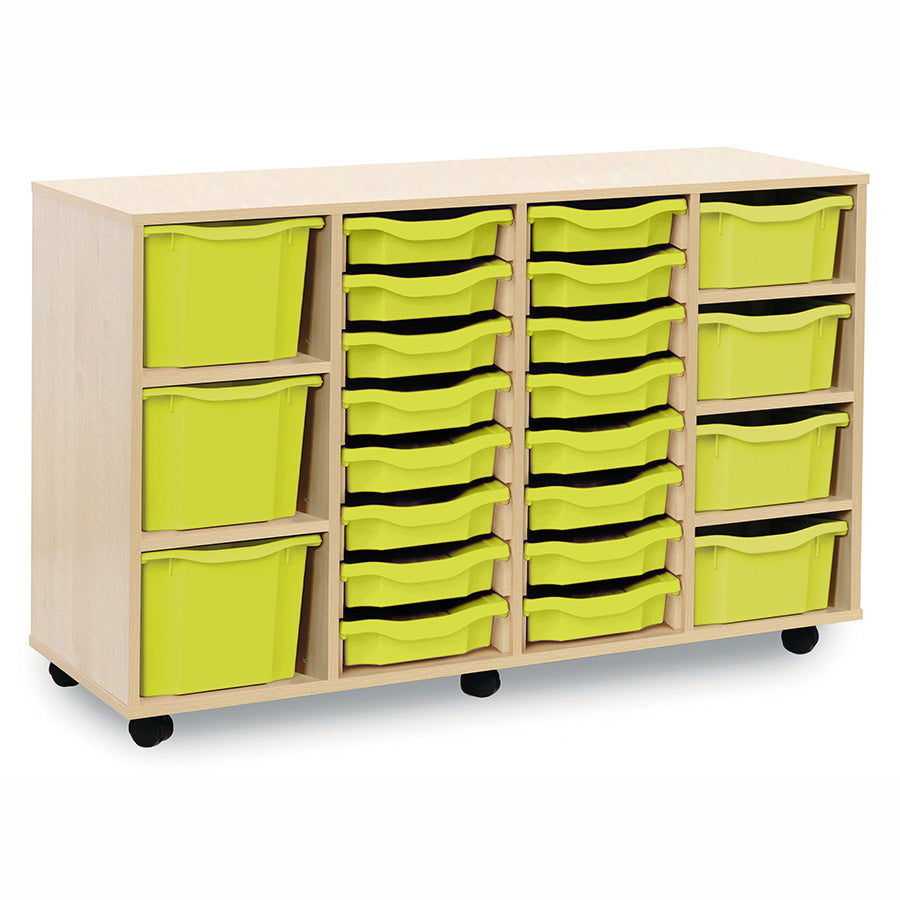 16 Single, 4 Double & 3 Triple Tray Unit