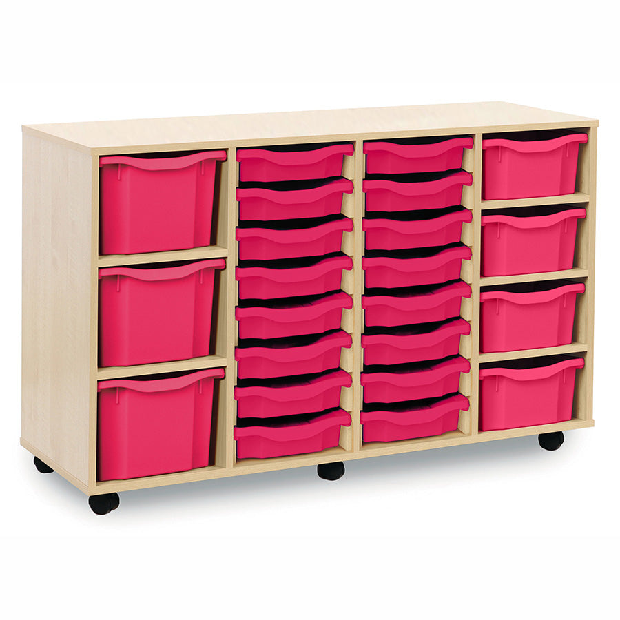 16 Single, 4 Double & 3 Triple Tray Unit