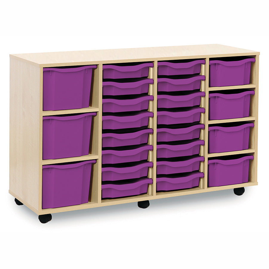 16 Single, 4 Double & 3 Triple Tray Unit