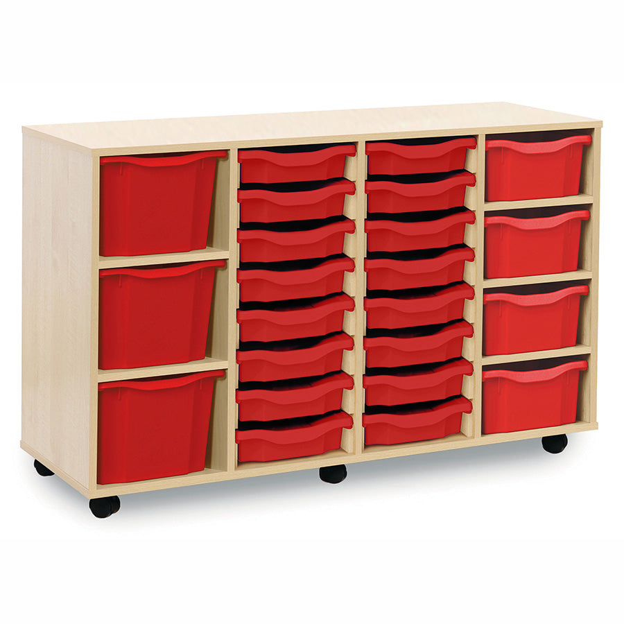 16 Single, 4 Double & 3 Triple Tray Unit