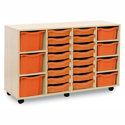 16 Single, 4 Double & 3 Triple Tray Unit