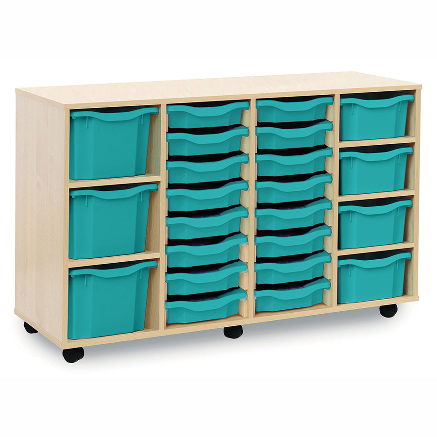 16 Single, 4 Double & 3 Triple Tray Unit