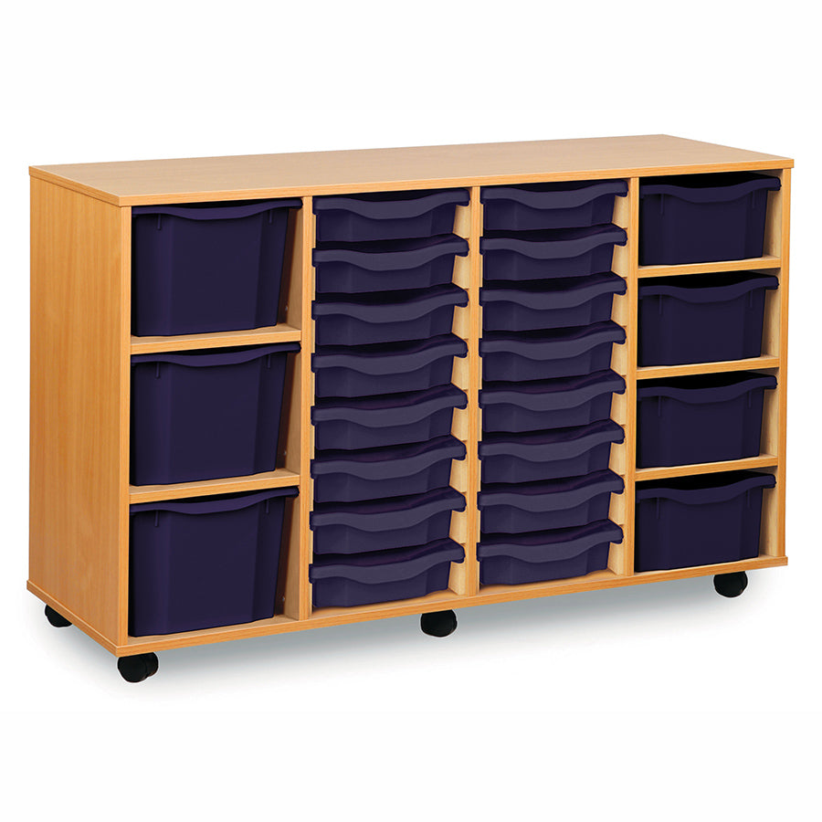 16 Single, 4 Double & 3 Triple Tray Unit