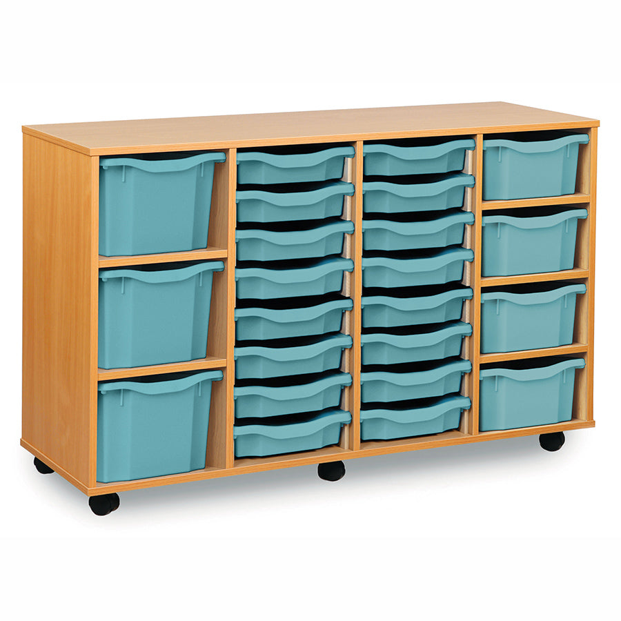 16 Single, 4 Double & 3 Triple Tray Unit