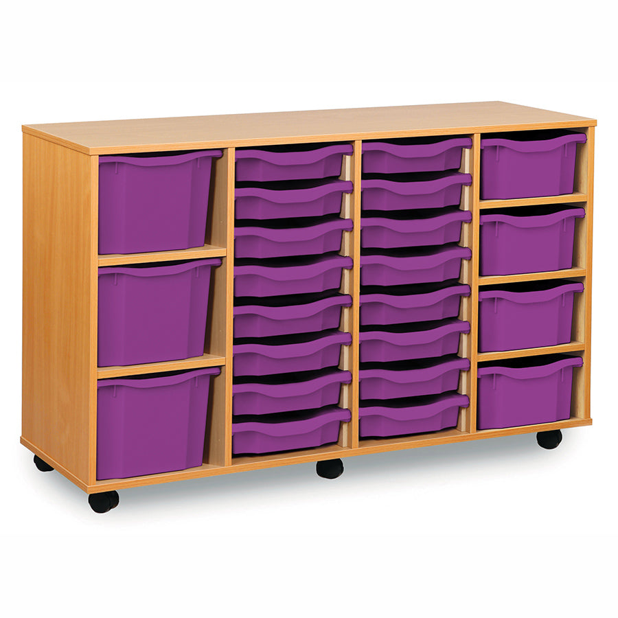 16 Single, 4 Double & 3 Triple Tray Unit