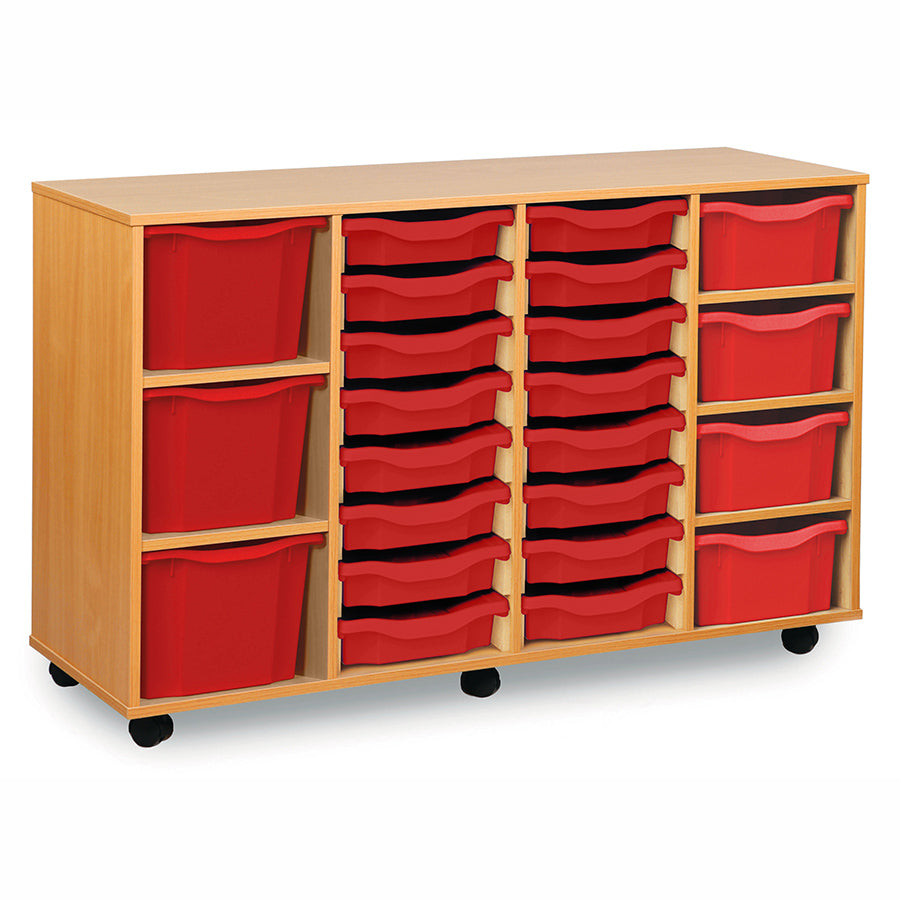 16 Single, 4 Double & 3 Triple Tray Unit