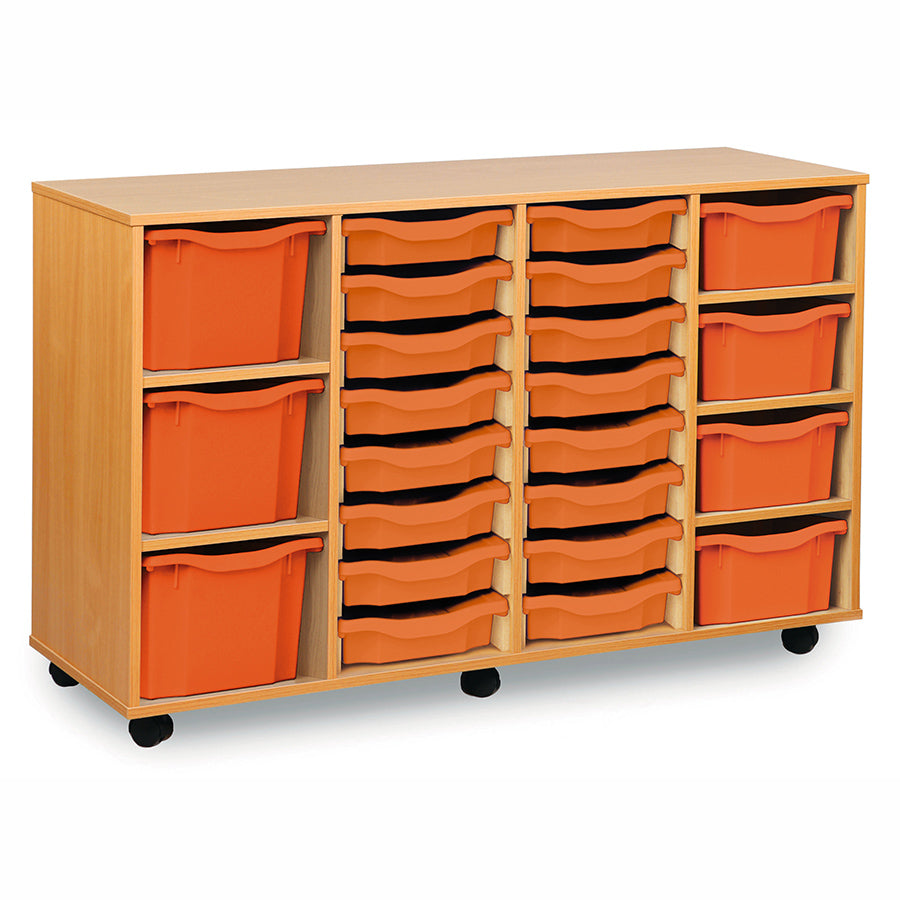 16 Single, 4 Double & 3 Triple Tray Unit