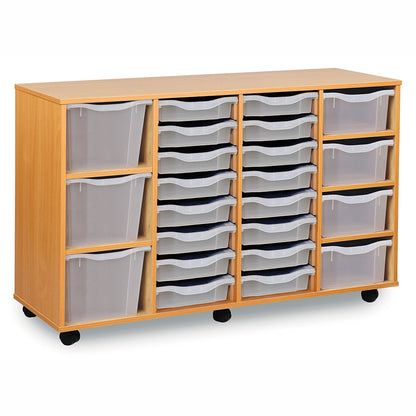16 Single, 4 Double & 3 Triple Tray Unit