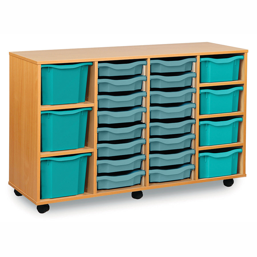 16 Single, 4 Double & 3 Triple Tray Unit