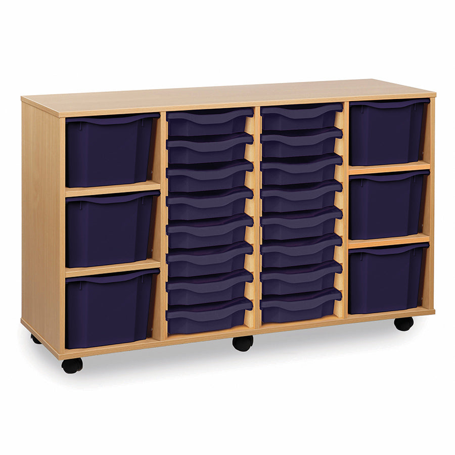 16 Single & 6 Triple Tray Unit