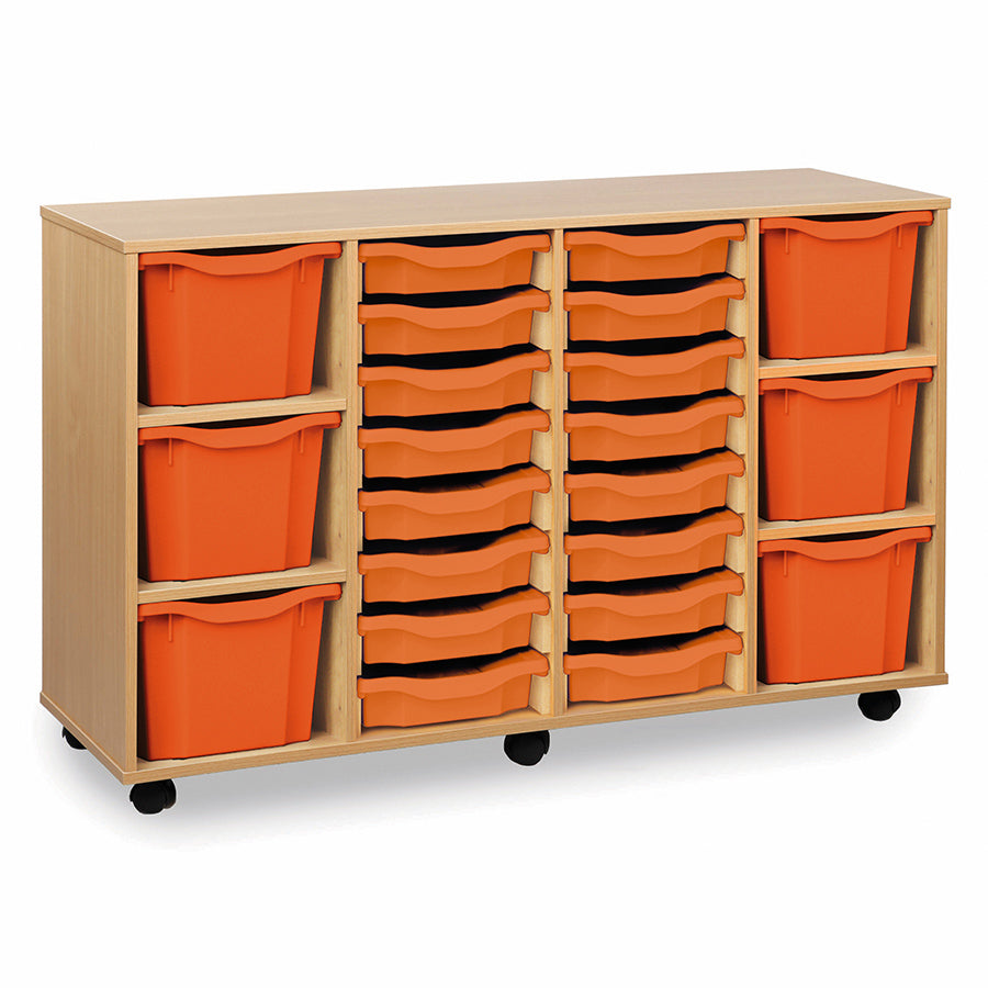 16 Single & 6 Triple Tray Unit