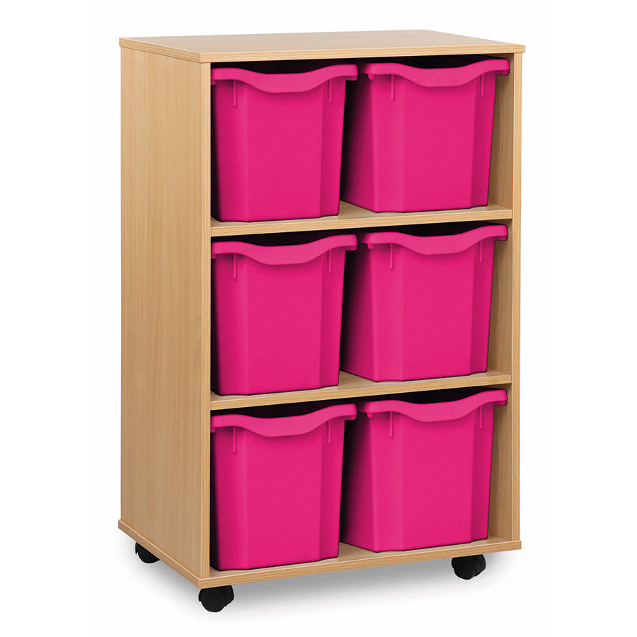 6 Quad Tray Unit - Vertical