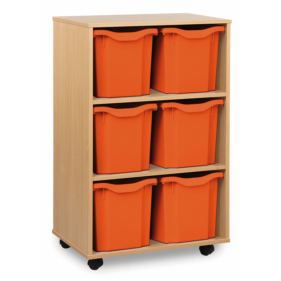 6 Quad Tray Unit - Vertical