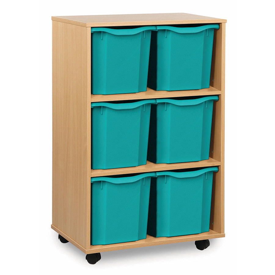 6 Quad Tray Unit - Vertical