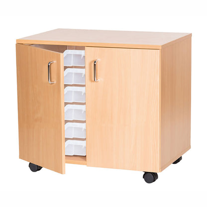 Smart Storage 12 Shallow Tray Double Unit