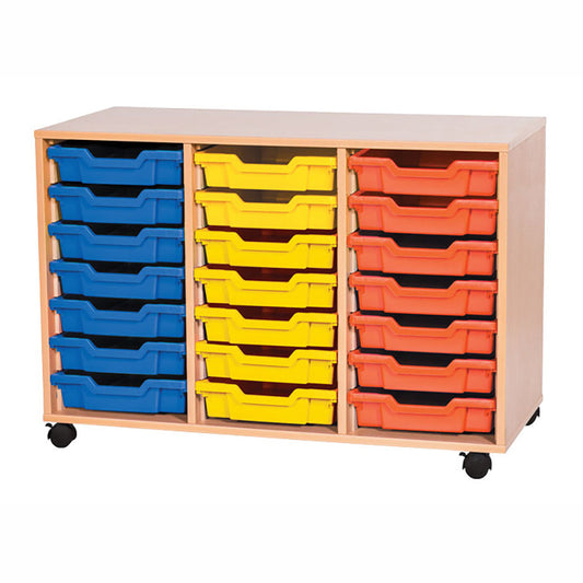 Smart Storage 21 Shallow Tray Triple Unit