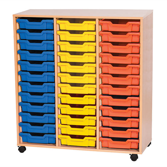 Smart Storage 36 Shallow Tray Triple Unit