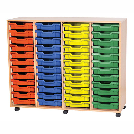 SMART STORAGE-48 SHALLOW TRAY QUAD MOBILE UNIT