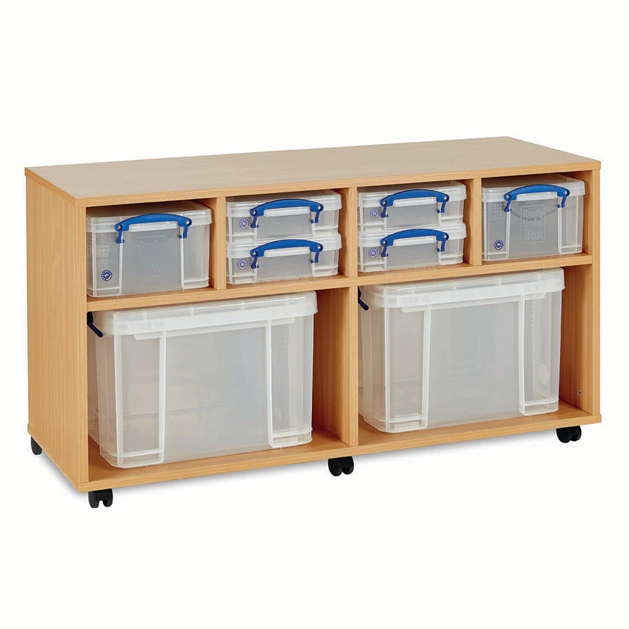 Really Useful Storage Box Unit with 8 Boxes