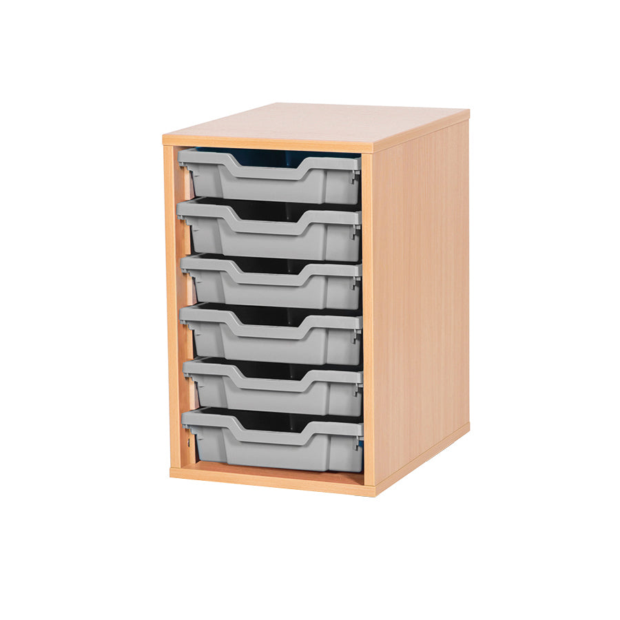 Smart Storage 6 Shallow Tray Single Unit