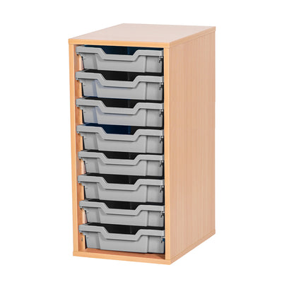 Smart Storage 8 Shallow Tray Single Unit